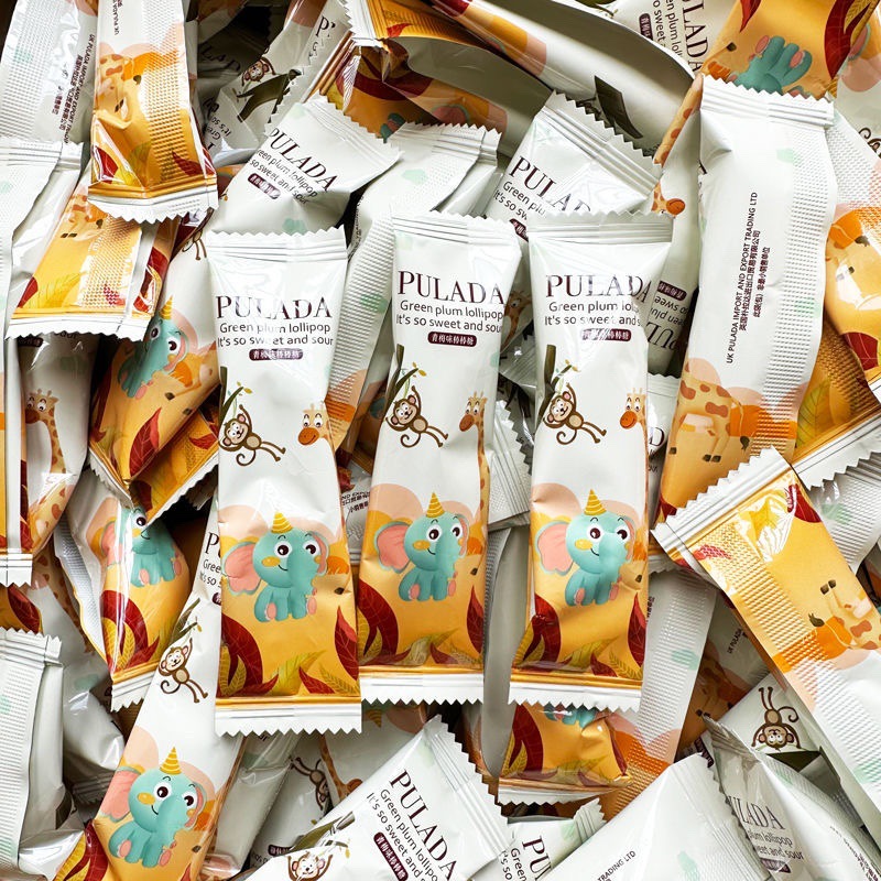 녹색 매실 막대사탕(0.5kg개, 약 80개)