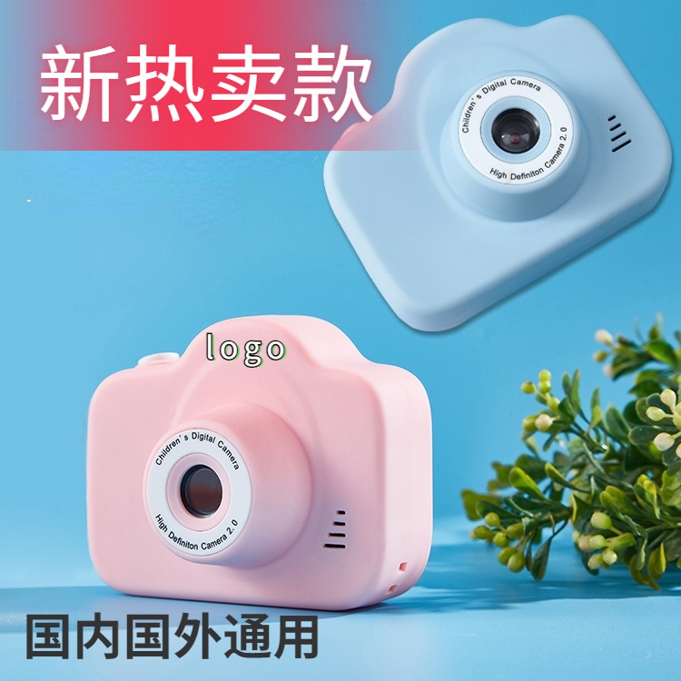 HD Mini cámara para niños juguete foto video DV digital SLR doble cámara regalo de vacaciones para niños image 3