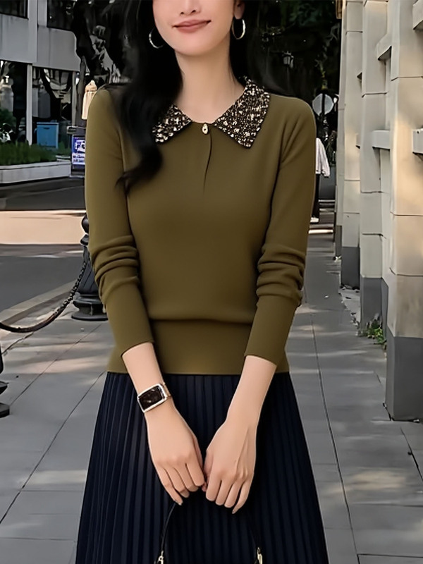 气质针织套装女款2025春季新款气质韩版显瘦开衫上衣半身裙两件套|undefined