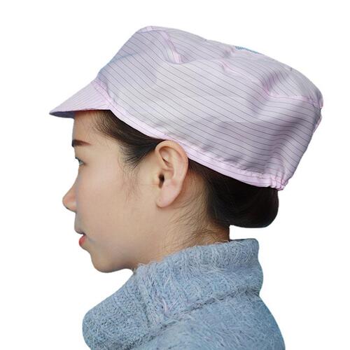 Cobalt blue blue duckbill chef hat, clean and dust-free workshop work protective anti-static hat