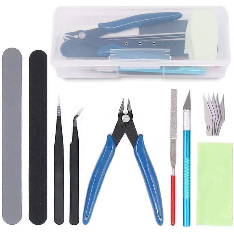 Cross-Border Exclusive Gundam Model Tool Set for Beginners Basic Model Assembly Tools Model DIY Combination