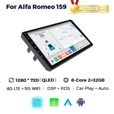 Alfa Romeo Android – DVD Navigation - m200s-232-eight-core-full-network
