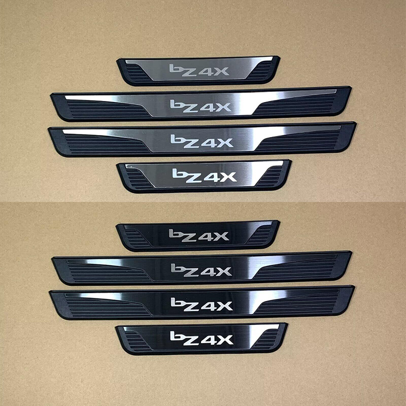 Toyota bZ4X üçün qapı eşik zolaqları, 4 ədəd, plastik