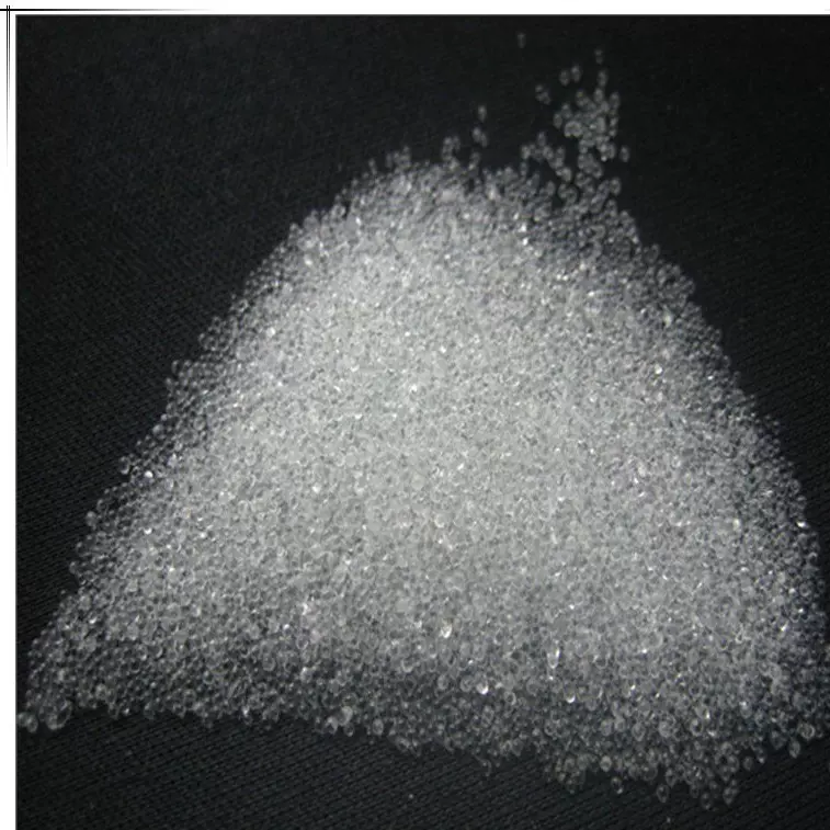 玻璃砂喷砂材料20#1mm白色玻璃珠喷砂研磨实验用料