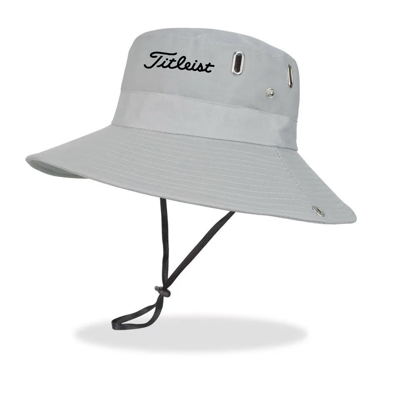 New Golf Hat, Sun Protection Sun Hat, Breathable, Quick-Drying, Large Brim, Fisherman Hat, Drawstring Adjustment, Golf Hat