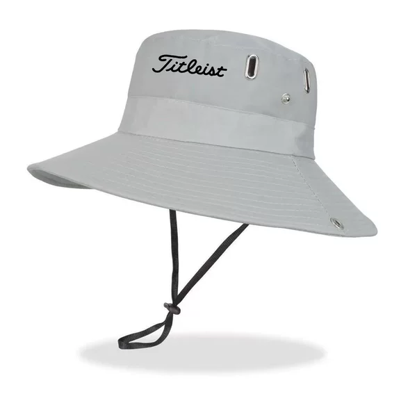 New Golf Hat, Sun Protection Sun Hat, Breathable, Quick-Drying, Large Brim, Fisherman Hat, Drawstring Adjustment, Golf Hat