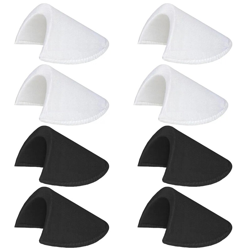 Sewing Shoulder Pad Sponge Black and White DIY Suit Jacket T-Shirt Jacket Dress Detachable Seam-free Shoulder Pad Sewing Shoulder Pad Sponge Black and White DIY Suit Jacket T-Shirt Jacket Dress Detachable Seam-free Shoulder Pad