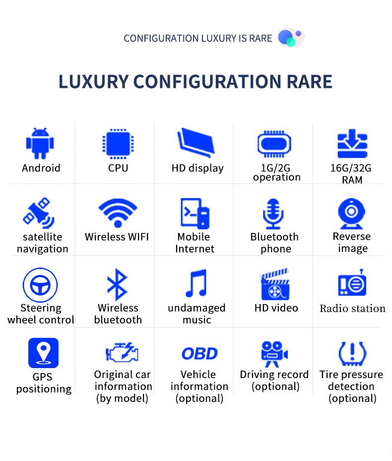 Applicable to 12-21 model Outlander vertical screen Android navigation instrument reverse image player Bluetooth GPS all-in-one machine