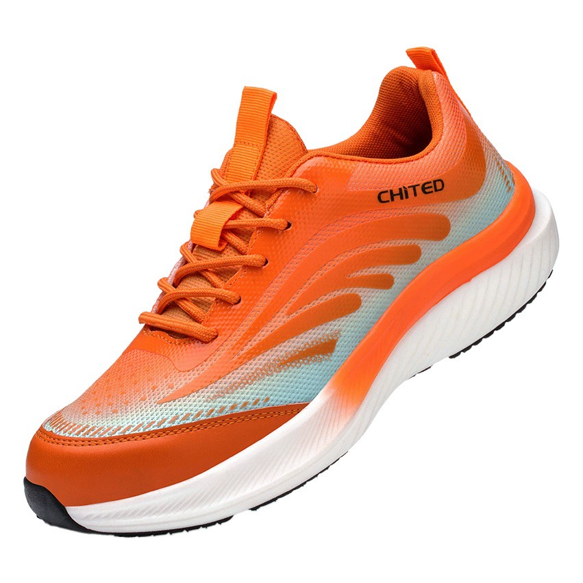 Женская оптовая обувь по страхованию труда высокая пуля EVA патч дышащая и удобная обувь безопасности стальной шкатулкой противоскользящая рабочая обувь