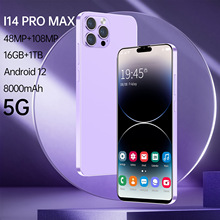 跨境手机I14promax安卓外贸直板手机8.1系统6.7寸大屏1+16G智能机