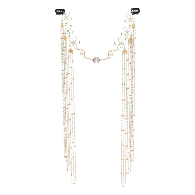 Экзотические ханьфу головные уборы с кисточками головные уборы занавески винтажные ручной работы шпилька с кисточками античные этнические аксессуары для волос для женщин