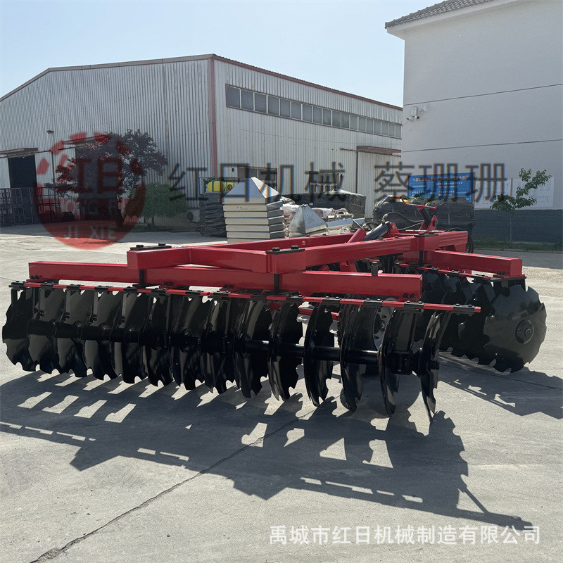 红日重耙出口非洲重型圆盘耙拖拉式重耙出口2.5米重耙