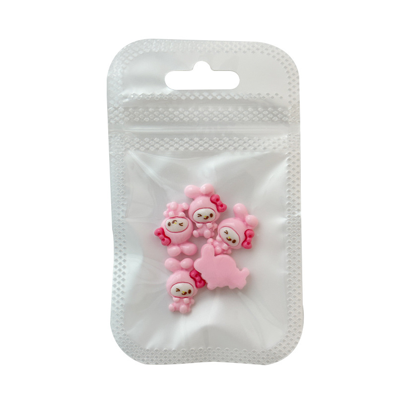 KT & 美楽ティ漫画ネイルアクセサリーかわいい立体熊カメラ美楽ティdiy樹脂着用甲アクセサリー