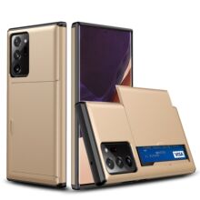 跨境适用S20fe手机壳推卡滑式TPU+PC二合一note20户外保护套