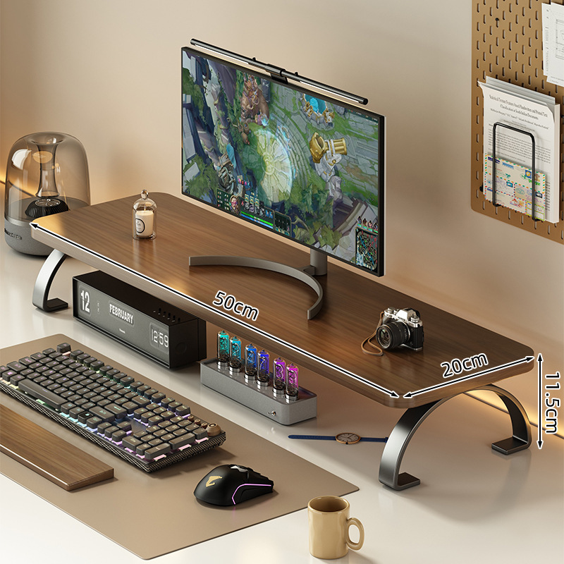 Monitor Rack Storage and Organization Elevated Rack Office Computer Elevated Rack Desktop Stand