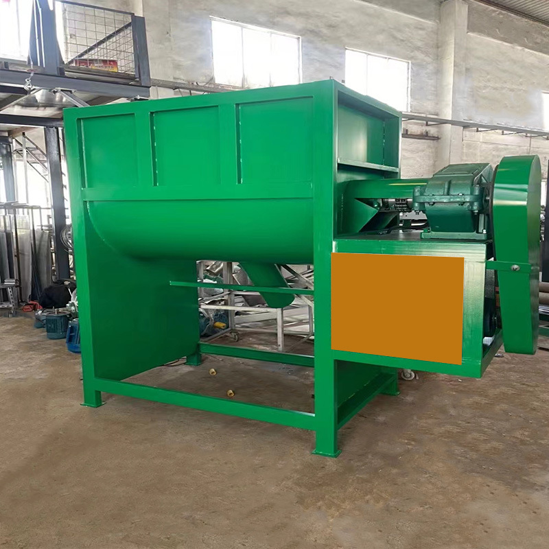 湖北石英砂卧式搅拌机 加热腻子粉搅拌机 冻干粉粉体卧式搅拌机