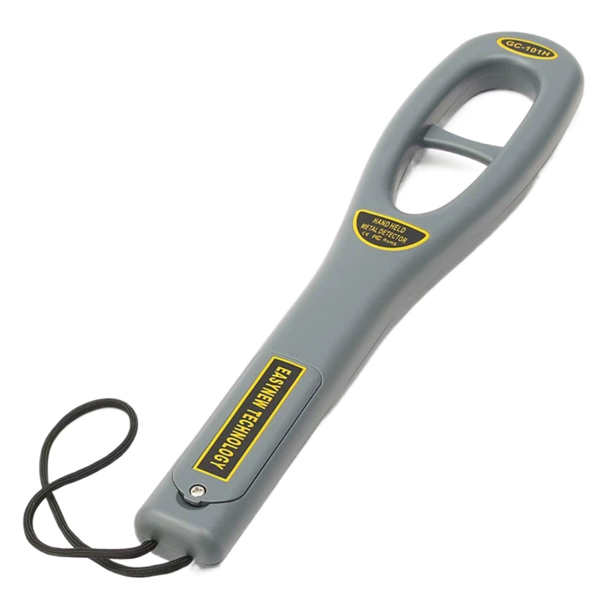GC101H Handheld металлоискатель Овальный стержень металлоискатель Экспертиза Полевой детектор безопасности Тела Поиск