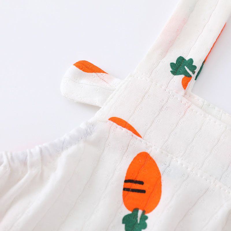 (2개) 세트 여름  랩 방귀 옷 어린이 0  1 세  여름 옷 하카야마 얇은  조끼