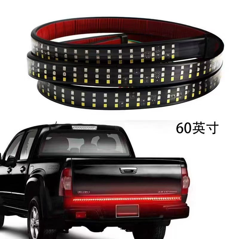 Трансграничный тепловой взрыв задний задний фонарь пикапа многофункциональный трехрядный трехцветный реубойный рукав автомобильного пикапа модифицированный свет