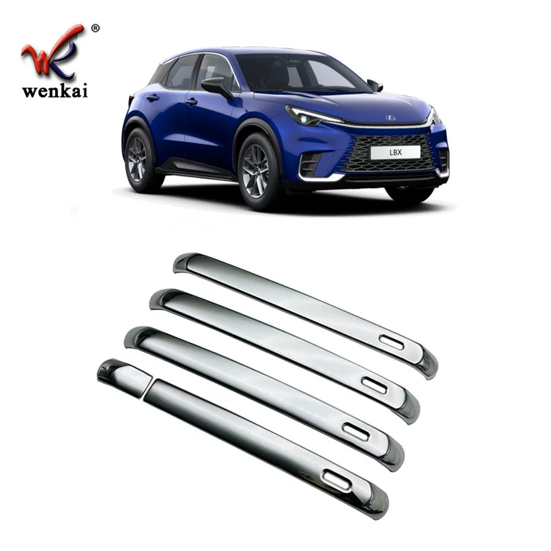 Suitable for Lexus 24 LBX modified exterior door handle special electroplating decorative handle bright strip patch