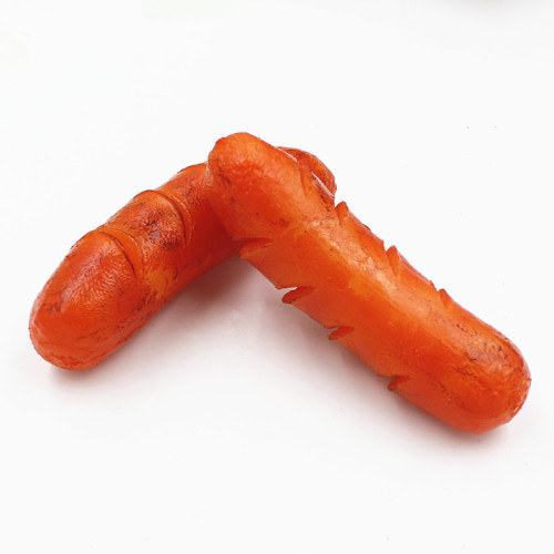 Simulation barbecue sausage hot dog grilled sausage ham sausage kindergarten play house toy food model shooting props