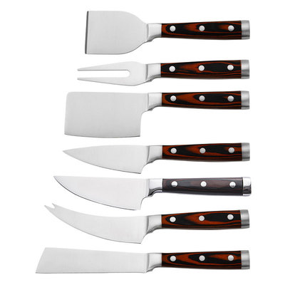 奶酪芝士水果刀叉勺套装可爱西餐餐具面包甜品小叉子不锈钢小勺子|ms