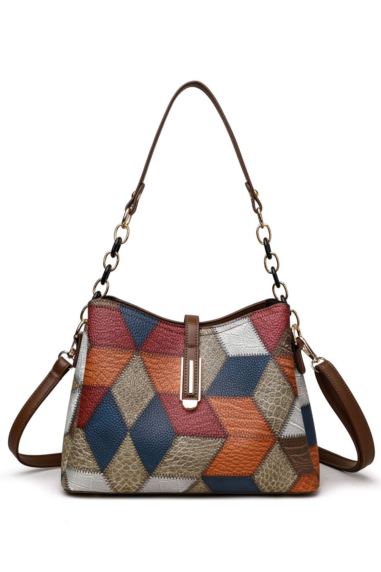 Mujer Ligero y Cómodo Retro Bolso Mensajero de Hombro Gran Capacidad Ha - Imagen 7 de 8