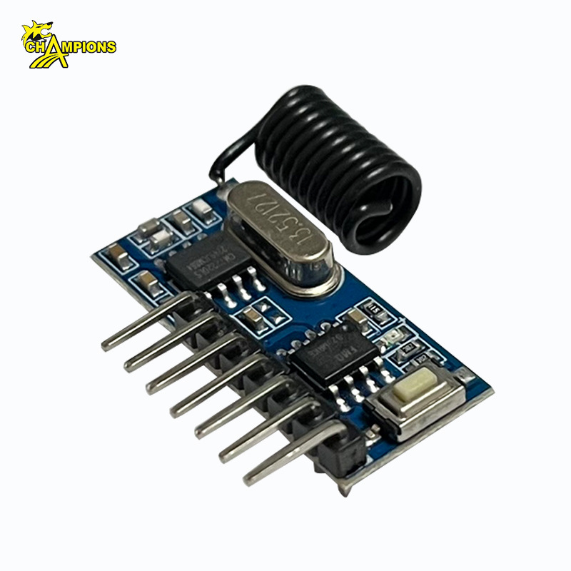 Módulo receptor inalámbrico de 4 canales con decodificación, salida de alto nivel 3.3~5V, con módulo de decodificación 433/315M.