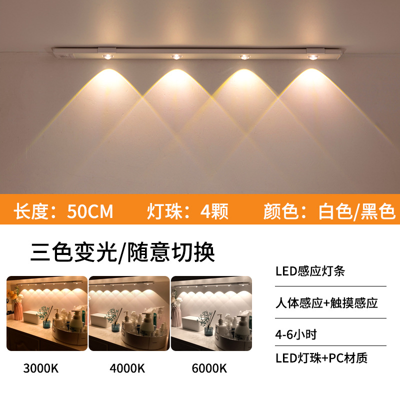 50cm/3색 디밍/펄 화이트