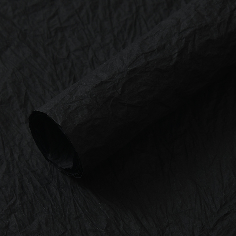 Papel plisado xuenai al por mayor tienda de flores ramo de embalaje de flores forro de papel hecho a mano ramo de papel nativo embalaje mano amasando papel