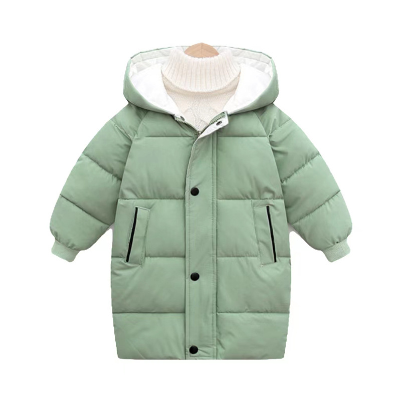 Abrigo acolchado de algodón para niños Abrigo acolchado de algodón para hombres y mujeres Abrigo acolchado de algodón engrosado abrigo de bebé de longitud media 2023 nuevo Otoño e Invierno