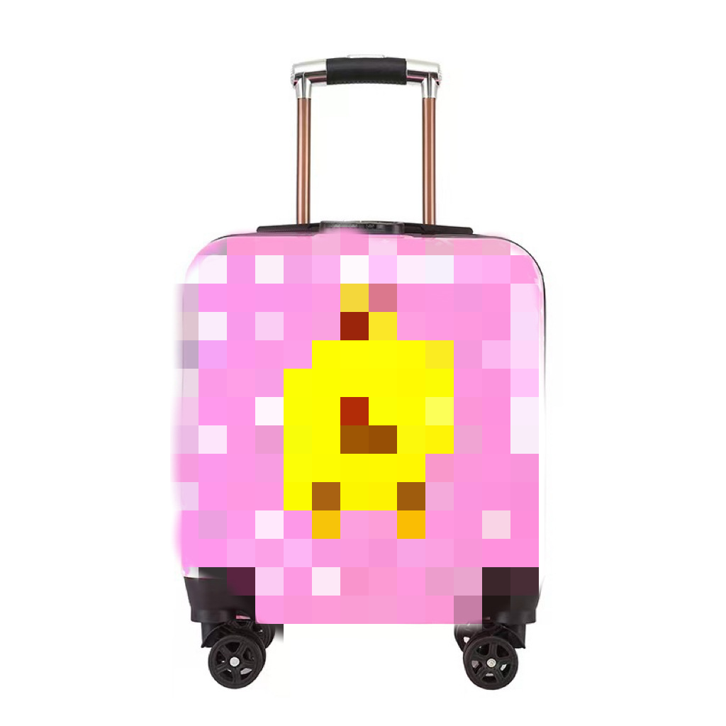 핑크 작은 오리