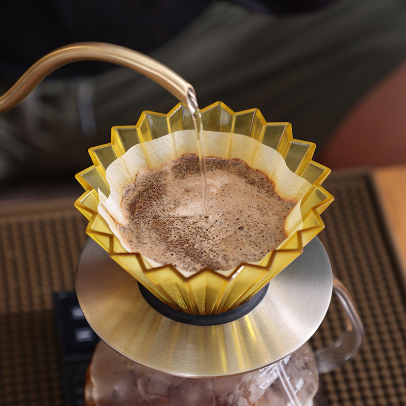 Origami Air domestic resin hand coffee filter cup V60 cake coffee paper drip filter cup suit Origami Air domestic resin hand coffee filter cup V60 cake coffee paper drip filter cup suit