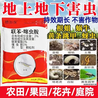 土壤杀虫剂撒施型防虫颗粒剂蔬菜地下害虫跳甲专用药联苯噻虫胺