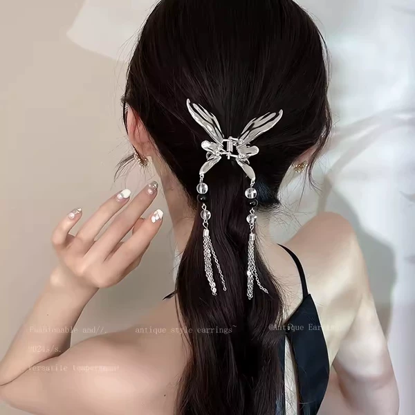 Butterfly Tassel Clip (AA1736)