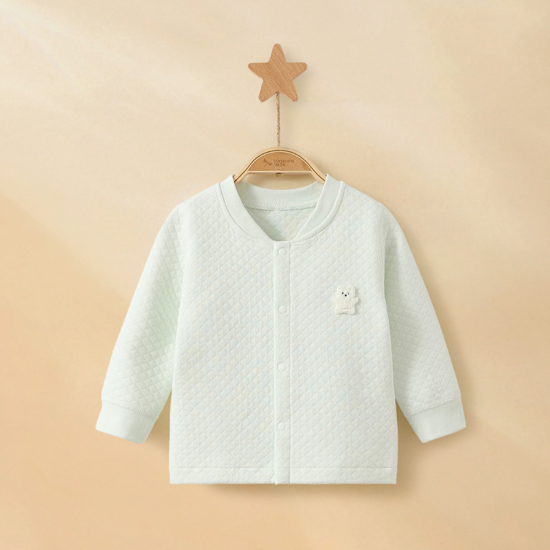 Primavera, otoño, invierno, chaqueta caliente para bebés, ropa interior para niños, niñas y niños, ropa interior para bebés
