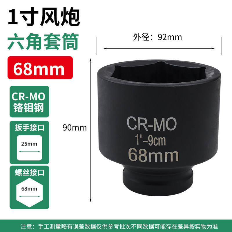 Sleeve de 1 pulgada 68mm