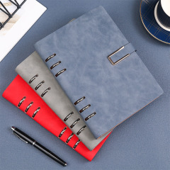 活頁本a5筆記本本子b5記事本商務辦公可拆卸記錄本禮盒學生日記本