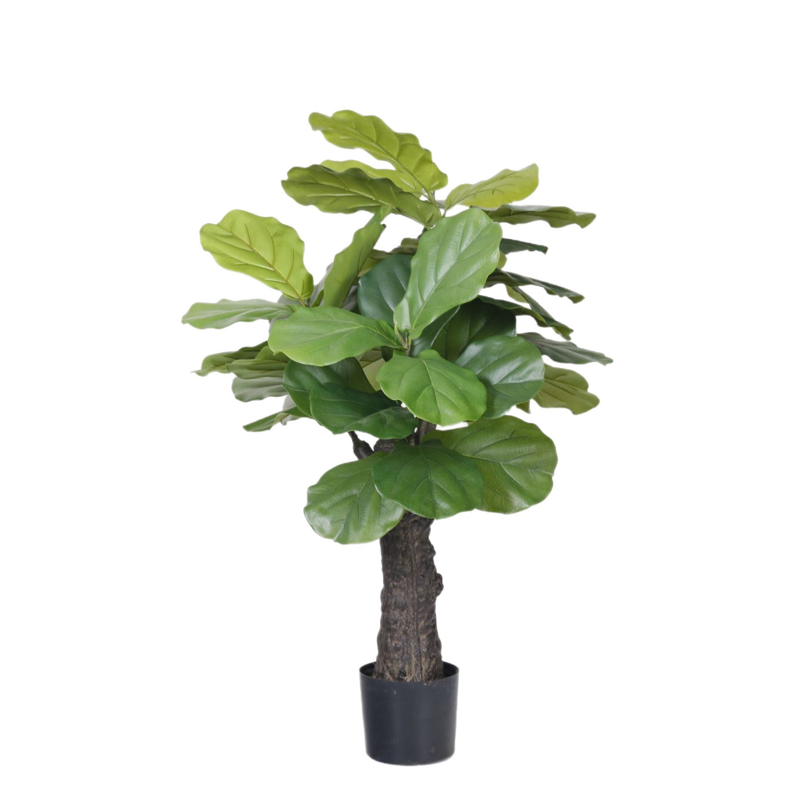 Ficus Lyrata Artificial en Maceta de PVC y Tela de Seda Decorativo para Sala de Estar e Interiores image 6