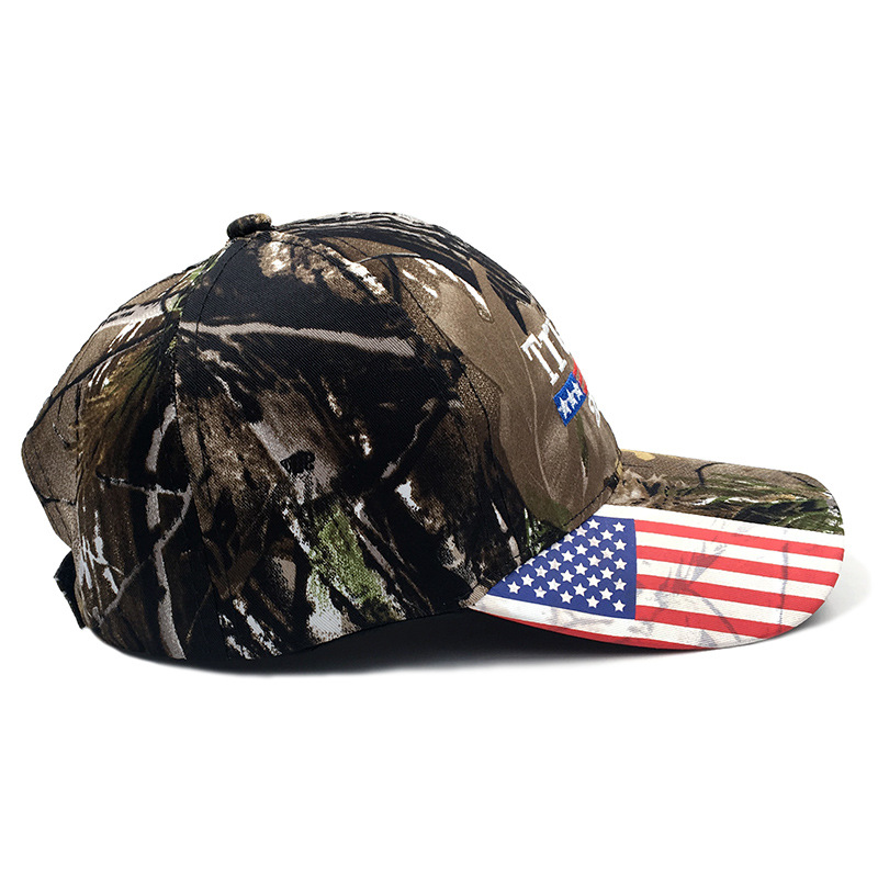 Unisexo Hip Hop Estilo Clásico Letra Camuflaje Aleros Planos Gorra De Beisbol display picture 2