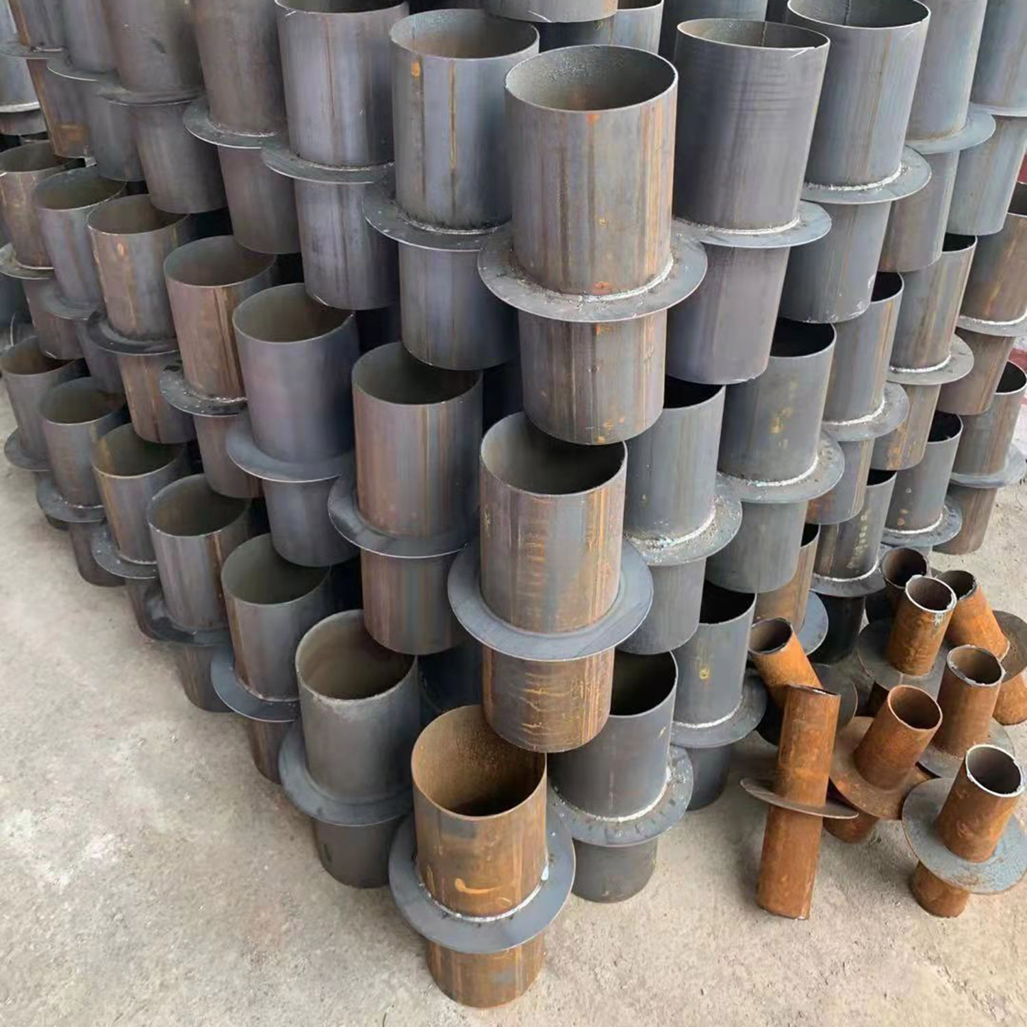 刚性防水套管 人防穿墙止水通风预埋电气防护密闭钢性防水套管