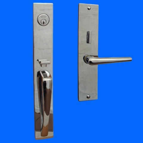 黄铜热锻大门豪华拉手 豪华面板 可电镀各种颜色