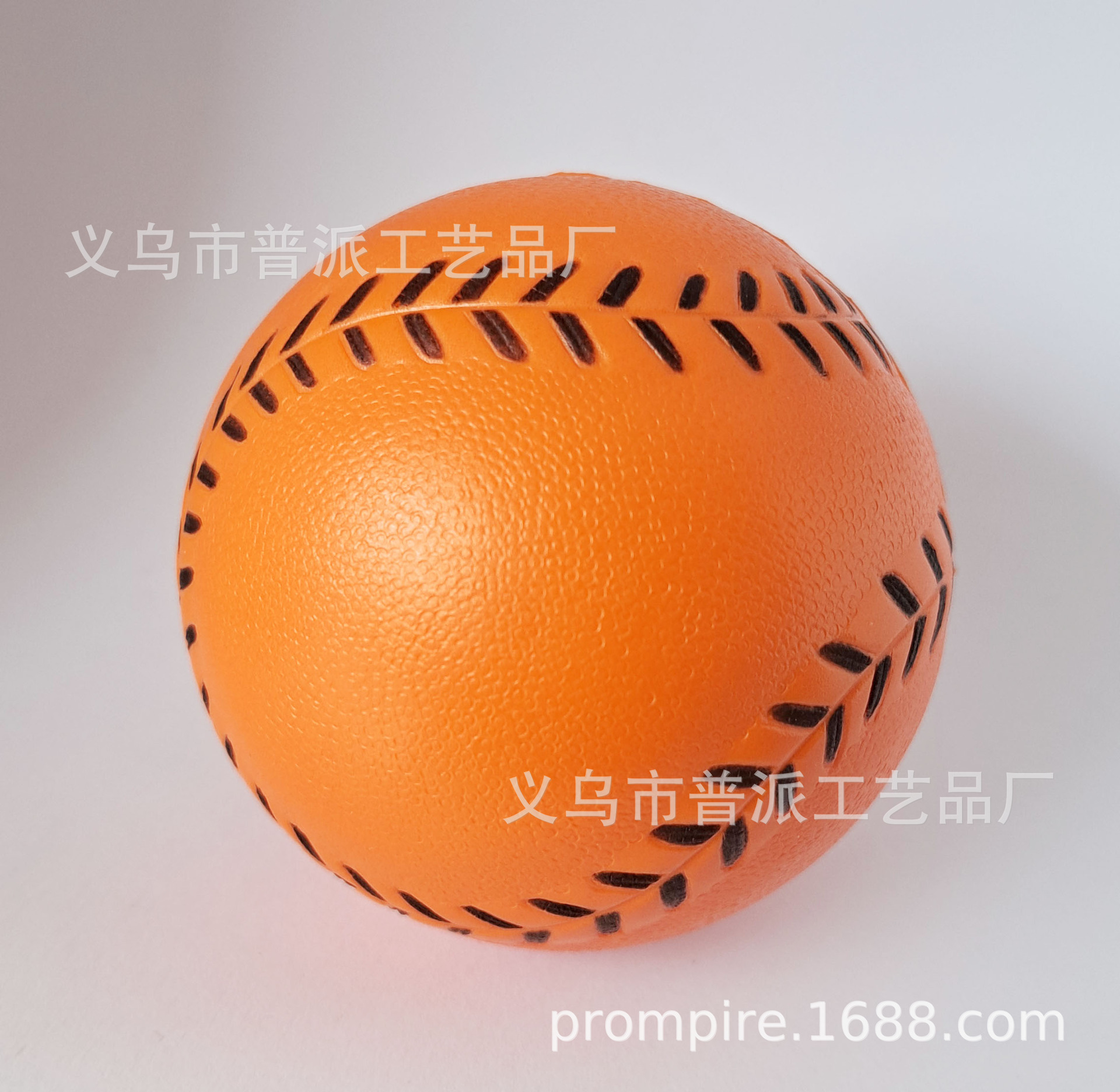 Un gran número de en stock de béisbol suave de LA PU de espuma de esponja sólida pelota elástica de béisbol de LA PU Espuma de softbol estudiante de béisbol