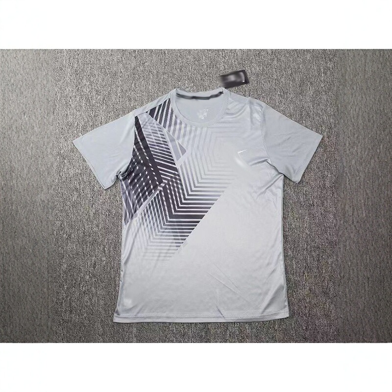 25 New Summer Style Sports Fitness Running Quick-Drying Loose Short-Sleeved Outdoor Daily Training Tennis Wear