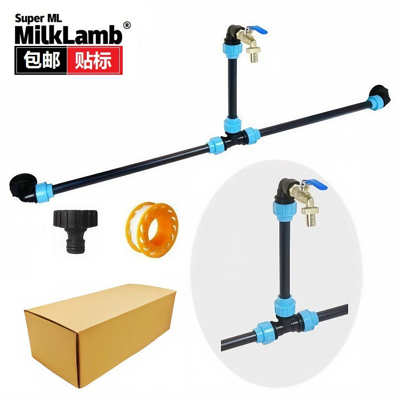 Трансграничный Специально для 3/4x1 цинкового сплава водная сопла iBC тонна бочка соединение последовательно увеличенный разъем ПЭ трубы соединения колена