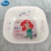 Dw21119y Mermaid Merimamine resin two -color square bowl