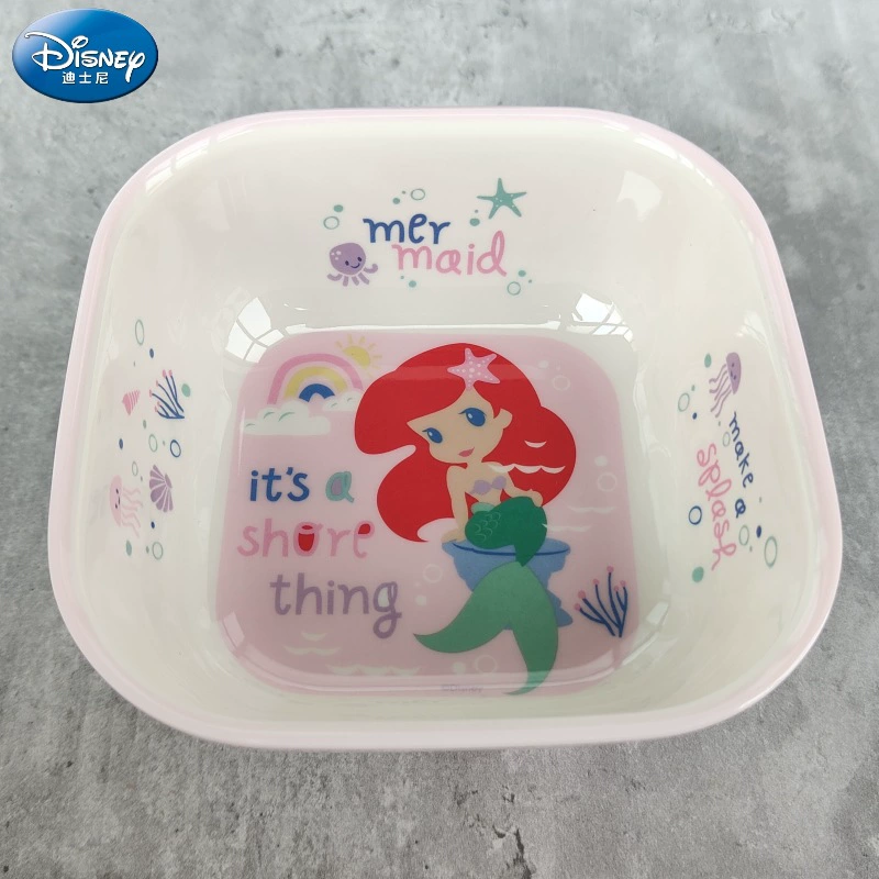 Disney, tableware for feeding, cartoon children's shatterproof dinner plate for food