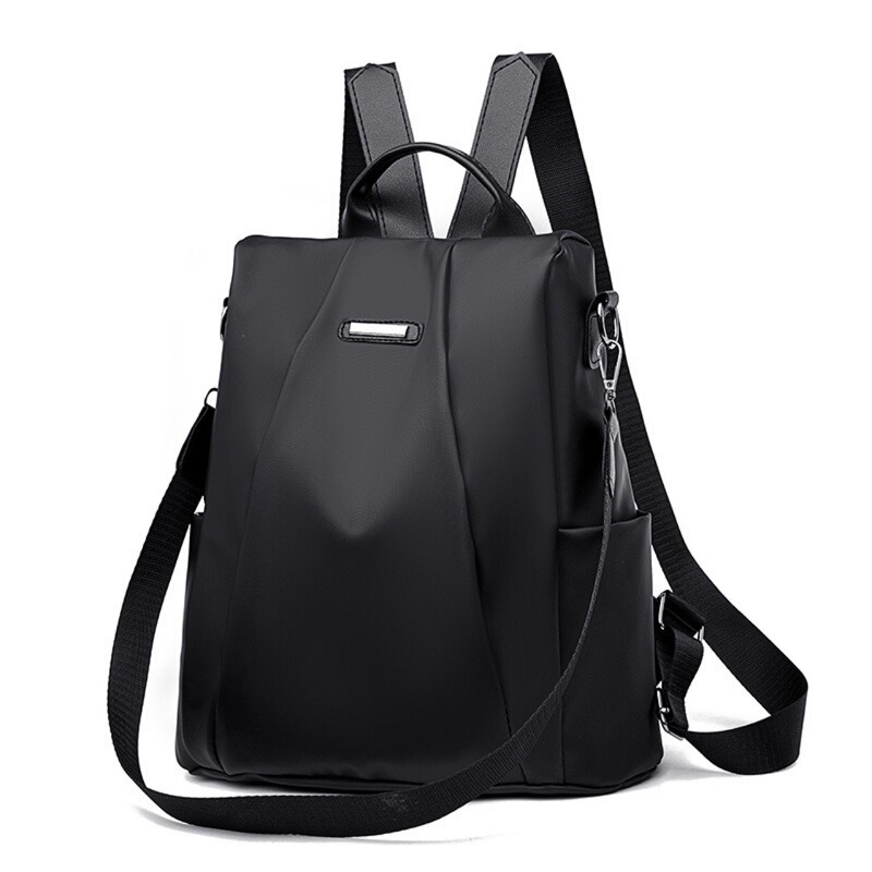 Backpack Women's 2025 New Fashionable Korean Style Casual All-match Fashion Travel Backpack Travel Bag Oxford Cloth