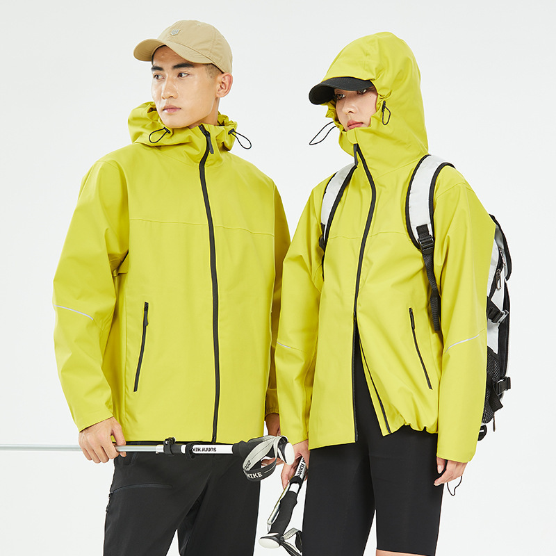 凯乐时款硬壳冲锋衣男女GBT32614防暴雨防水透气爬山外套登山服|undefined