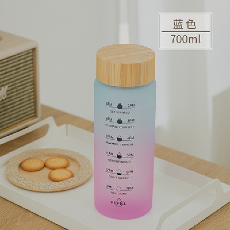 Taza de agua de gran capacidad graduada 1000ml taza de té portátil para mujeres con barrera de té resistente al calor a prueba de explosiones taza de alta temperatura